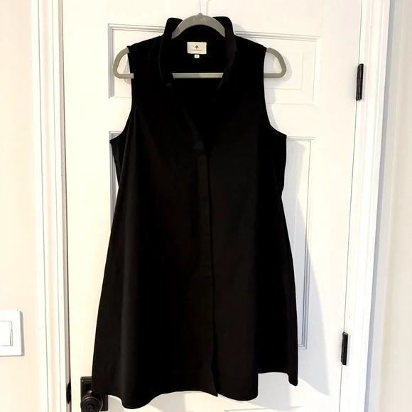 Tuckernuck Black Sleeveless Charlie Dress, size large - Picture 5 of 6